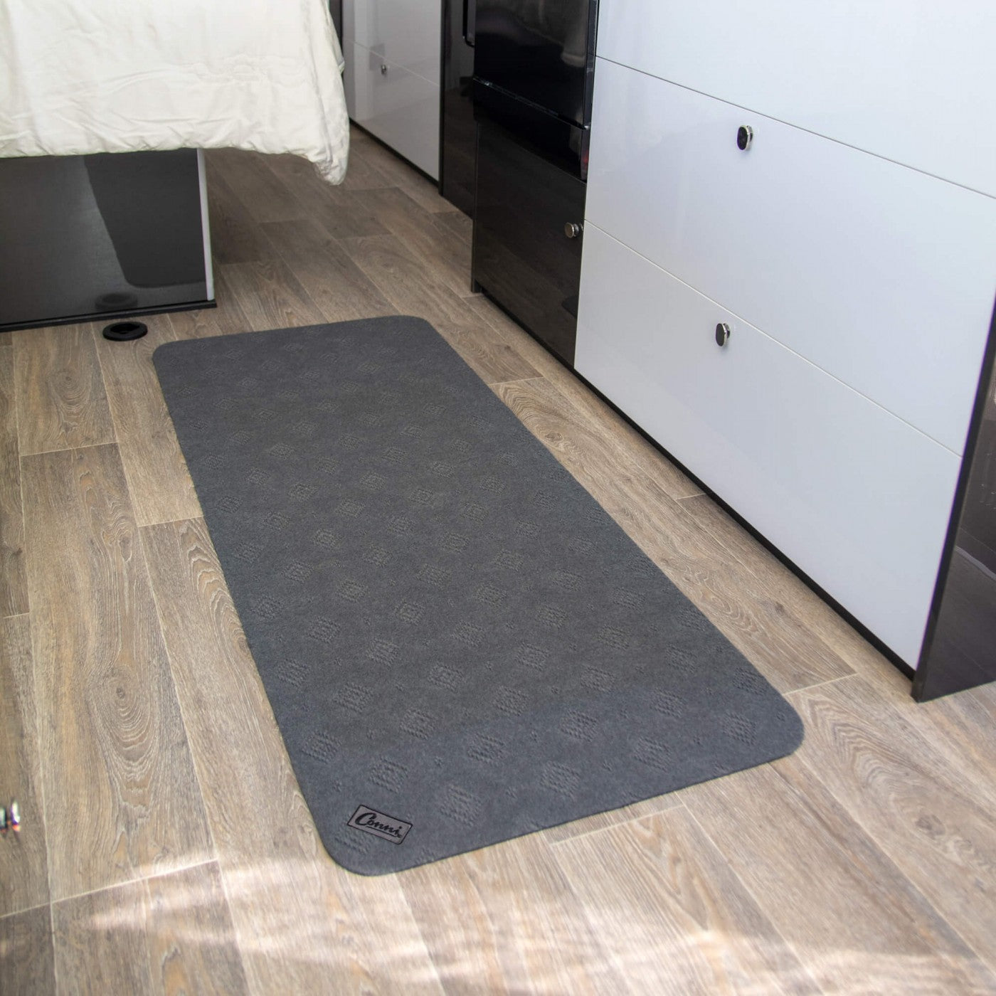Bodenschutzmatte 60 x 150 cm, grau