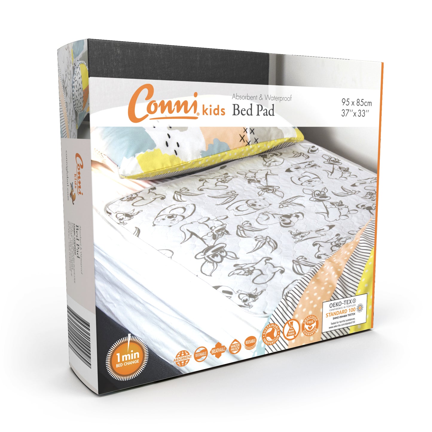 Kids Bettunterlage 95 x 85 cm, UniPrint