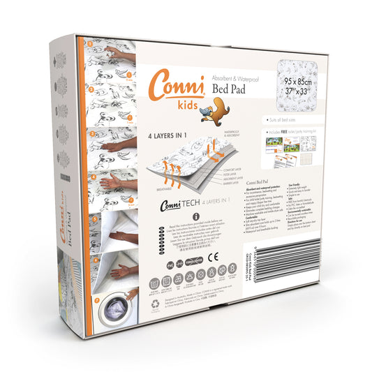 Kids Bettunterlage 95 x 85 cm, 2PACK, UniPrint