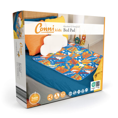 Kids Bettunterlage 95 x 85 cm, 2PACK, Superheld