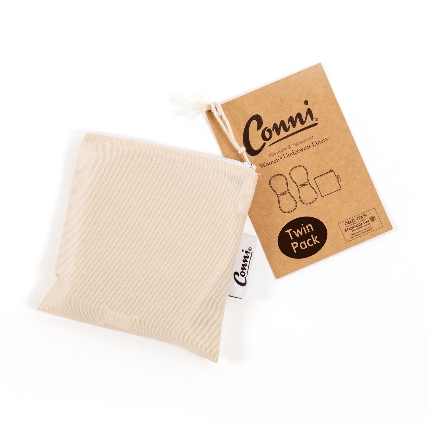 Slipeinlage für Frauen, creme